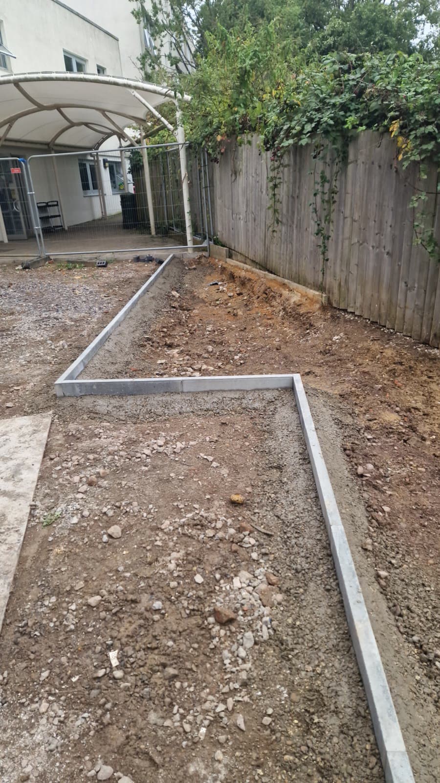 Bidwell Gardens Alexandra Park School construction project